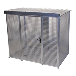 Bauer Südlohn Gasflaschen-Container GFC-M3/D, feuerverzinkt