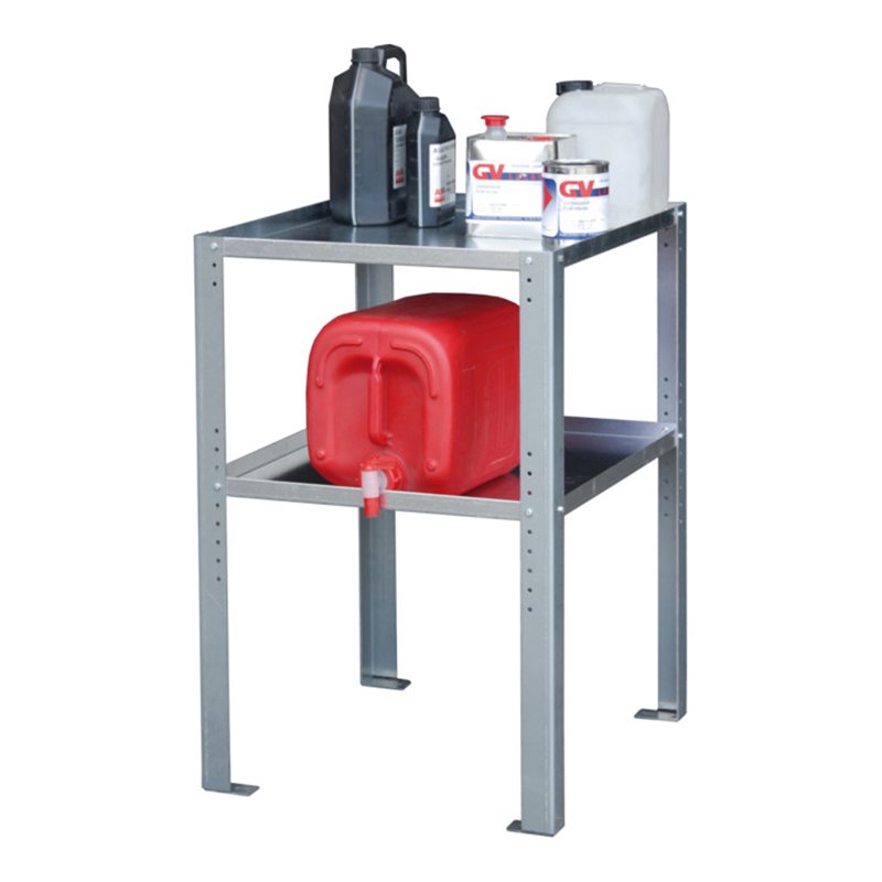 Bauer Südlohn Gebinderegal Typ GR-A, verzinkt