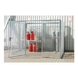 Bauer Südlohn Gasflaschen-Container GFC-M5, feuerverzinkt