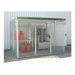 Bauer Südlohn Gasflaschen-Container GFC-M5/D, feuerverzinkt