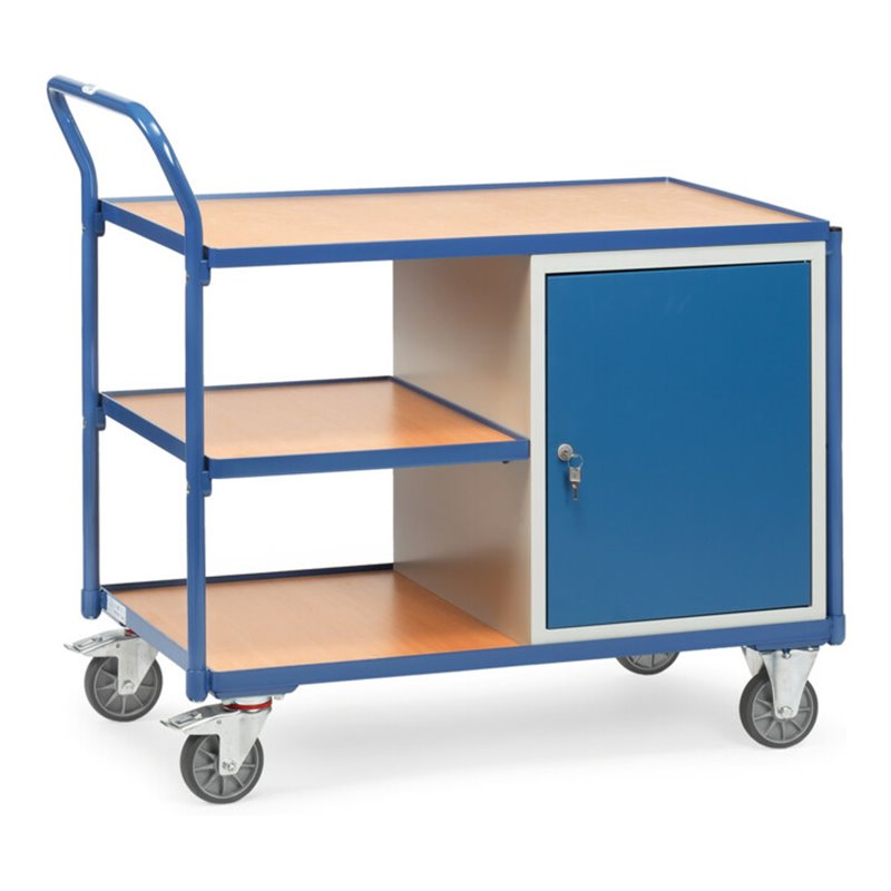 fetra Tischwagen 2632 - Tragkraft 300kg TPE-Reifen