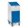fetra Rollschrank mit Schreibpult 2448 mit Schrank