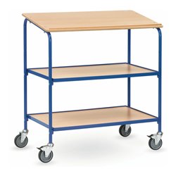 fetra Rollpult 5837 mit Schreibfläche und 2 Ablageböden