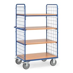 fetra Etagenwagen 8412 - Tragkraft 600kg TPE-Reifen