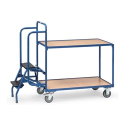 fetra Kommissionierwagen 2105 - Tragkraft 250kg TPE-Reifen