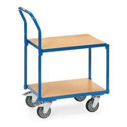 fetra Etagenroller mit Rohrschiebebügel Etagenhöhe 638 mm