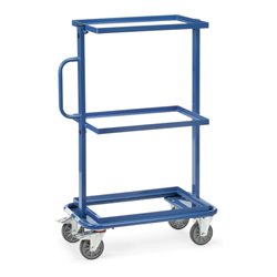 fetra Beistellwagen 32900 - offener Rahmen - Tragkraft 200kg TPE-Reifen