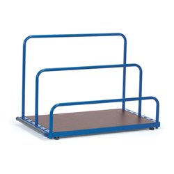 fetra Plattenständer 4365 - ohne Bügel - Ladefläche 1600x800mm