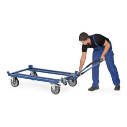 fetra Einklink-Rohrschiebebügel für Paletten-Fahrgestell