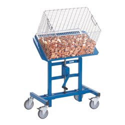 fetra Materialständer 3285, Tragkraft 250kg, neigbar, stufenlos höhenverstellbar