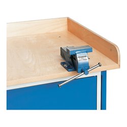 fetra Schraubstock (Zubehör für Werkstattwagen) - Backenbreite 125mm