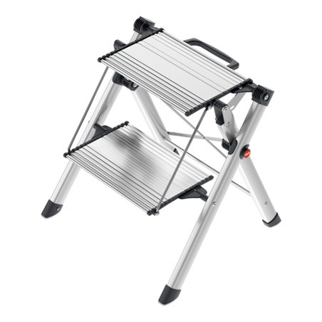 Hailo Mini ComfortLine, Komfort-Trittleiter, 2 Stufen