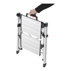 Hailo Mini ComfortLine, Komfort-Trittleiter, 2 Stufen