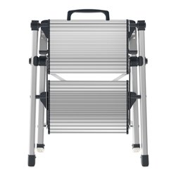 Hailo Mini ComfortLine, Komfort-Trittleiter, 2 Stufen