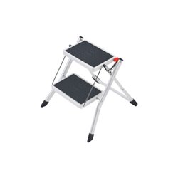 Hailo Mini StandardLine, Stahl-Trittleiter, 2 Stufen