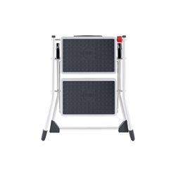 Hailo Mini StandardLine, Stahl-Trittleiter, 2 Stufen