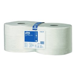 Putztuch Tork Standard weiß 2lagig L.350xB.240mm 1500Abrisse 2RL/VE