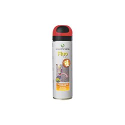 Soppec Markierungsspray FLUO TP 500 ml 9-12 Monate sichtbar für Baustellen rot