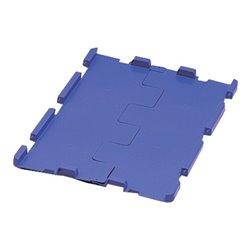 Klappdeckel inkl Scharniere blau L400xB300mm
