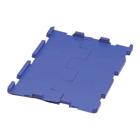 Klappdeckel inkl Scharniere blau L400xB300mm