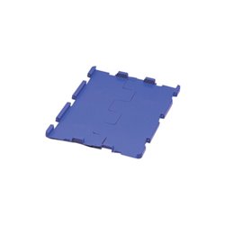Klappdeckel inkl Scharniere blau L600xB400mm