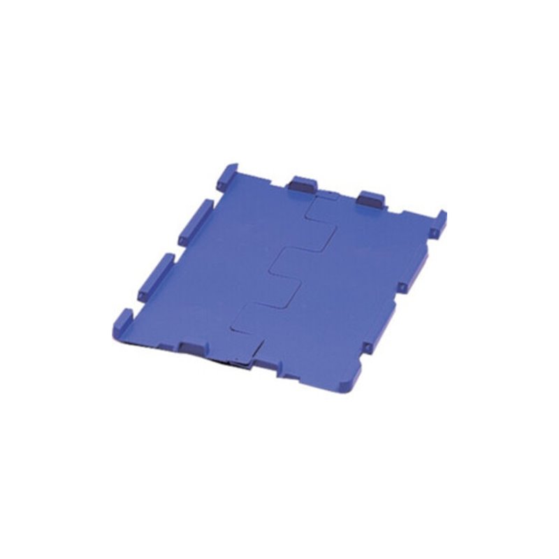 Klappdeckel inkl Scharniere blau L600xB400mm