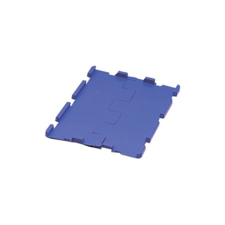 Klappdeckel inkl Scharniere blau L600xB400mm