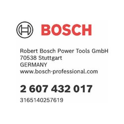 Bosch Faltenfilter Polyester viereckig 8600 cm², 257 x 69 x 187 mm
