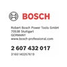 Bosch Faltenfilter Polyester viereckig 8600 cm², 257 x 69 x 187 mm