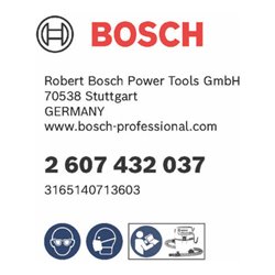 Bosch Vliesfilterbeutel für GAS 35 L AFC GAS 35 L SFC+ und GAS 35 M AFC