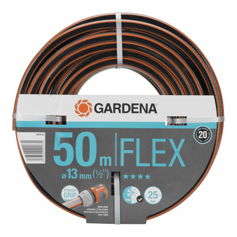 GARDENA Comfort FLEX Schlauch 9x9 13 mm (1/2'), 50 m o. A.
