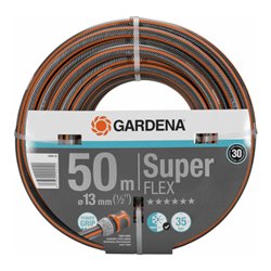 GARDENA Premium SuperFLEX Schlauch 12x12 13 mm (1/2'), 50 m o. A.