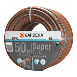 GARDENA Premium SuperFLEX Schlauch 12x12 13 mm (1/2'), 50 m o. A.