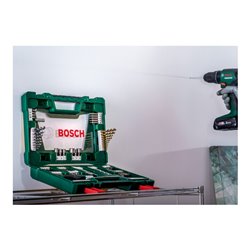 Bosch V-Line TiN-Bohrer- und Bit-Set, Ratschen-Schraubendreher, Magnetstab