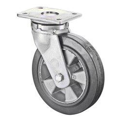 BS Rollen Schwerlastrolle RR100.B80.125 Lenkrolle, Raddurchmesser 125 mm,