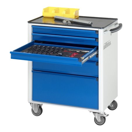 Rau Werkzeugwagen mit 4 Schubladen Metall BxTxH 700x500x860mm