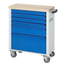 Rau Werkzeugwagen mit 6 Schubladen Buche BxTxH 700x350x860mm