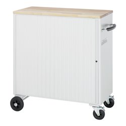 Rau Werkzeugwagen mit 6 Schubladen & Lochwandauszug Buche BxTxH 1025x520x1080mm