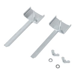 Hymer Fußspitzenset für Teleskopleitern, schwenkbar