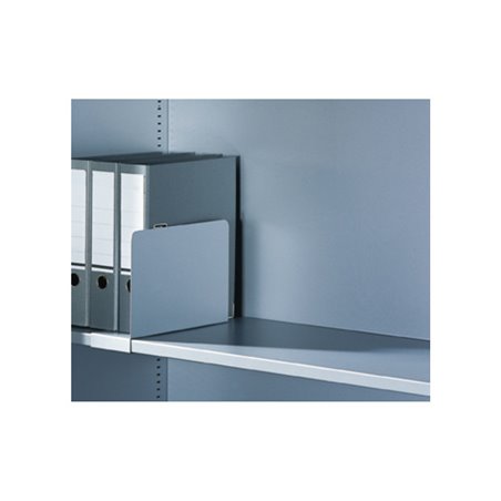 C+P Aktenstütze für Aktenregal / Aktenschrank, H200xB100xT270mm Farbe Lichtgrau