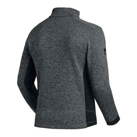 FHB Strickfleecejacke CHRISTOPH Gr. M anthrazit/schwarz 100 % PES 1 St.