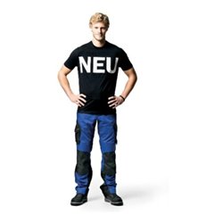 FHB FLORIAN Arbeitshose royalblau-schwarz Gr. 58