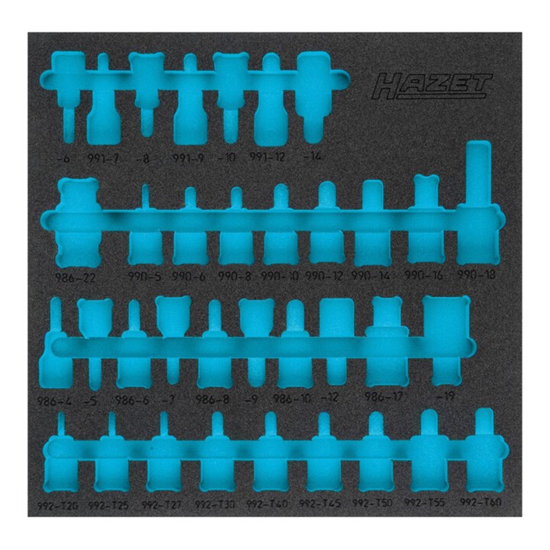 HAZET 2K-Weichschaum-Einlage 163-407L