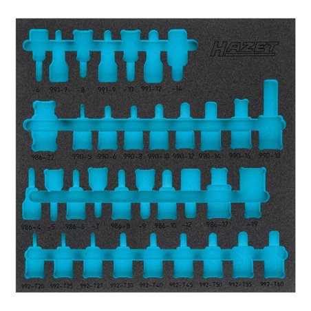 HAZET 2K-Weichschaum-Einlage 163-407L