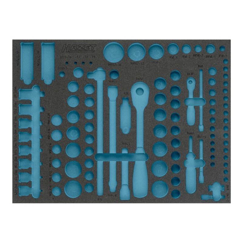 HAZET 2K-Weichschaum-Einlage 163-369L