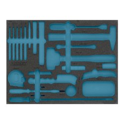 HAZET 2K-Weichschaum-Einlage 163-372L