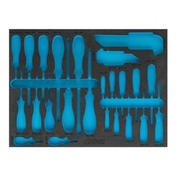 HAZET 2K-Weichschaum-Einlage 163-373L