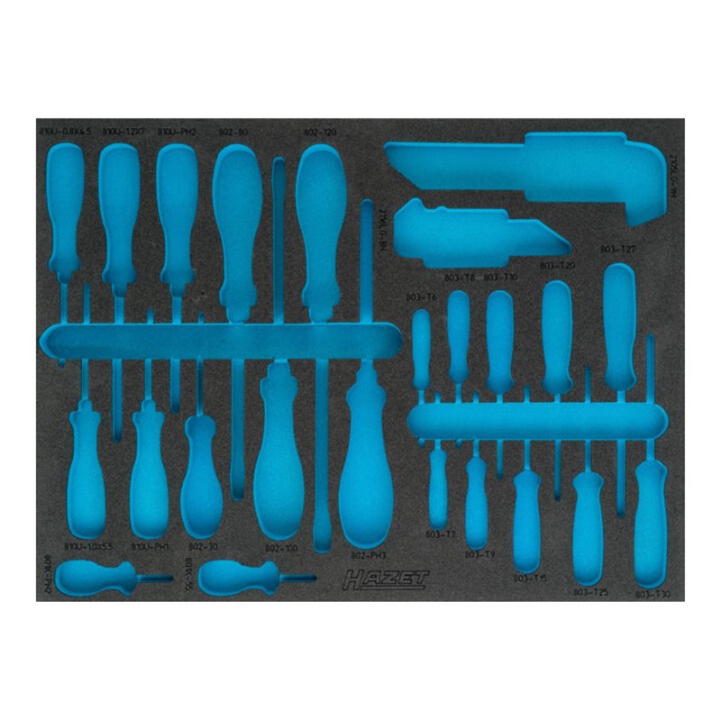 HAZET 2K-Weichschaum-Einlage 163-373L