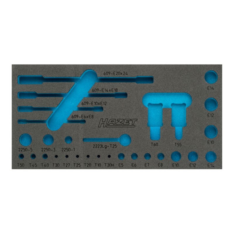 HAZET 2K-Weichschaum-Einlage 163-345L