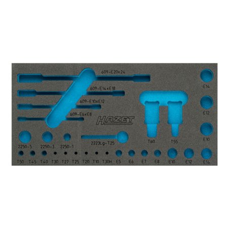 HAZET 2K-Weichschaum-Einlage 163-345L